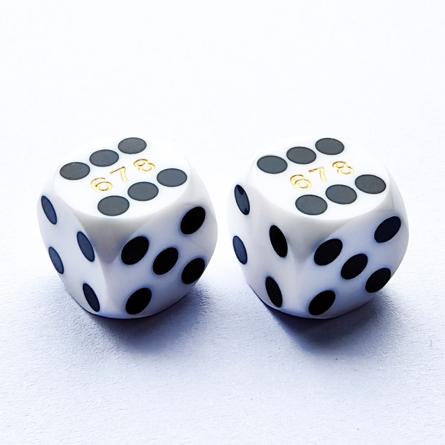 Amazon | Bescon Professional Precision Dice Round Corner 9